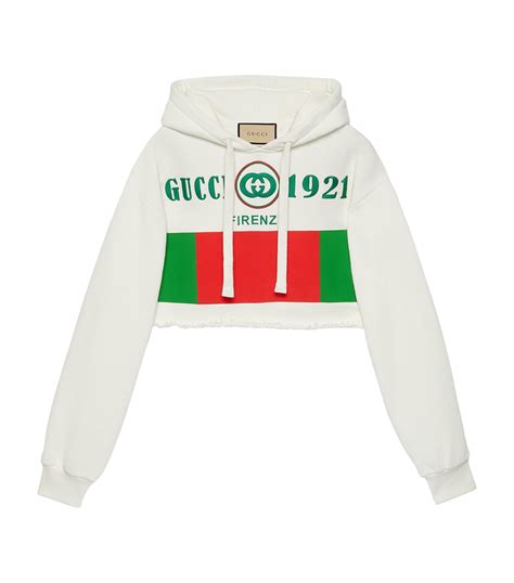 cropped gucci hoodie|gucci boutique sweatshirt.